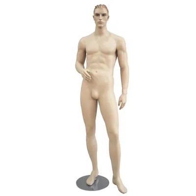 Mannequin homme, cheveux sculptés blond - Mannequins cheveux sculptés