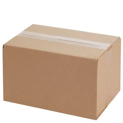 Caisse carton - Caisse américaine carton hauteur variable - carton double cannelure 80 x 40 x 20/30 cm – Lot de 10 - Caisses américaines cartons