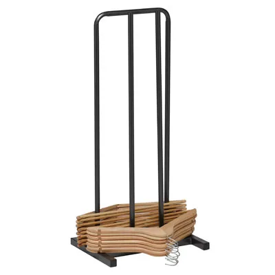 Range cintres métal 40 x 31 x 82 cm - Organisateur de cintres - Perches télescopiques, range-cintres