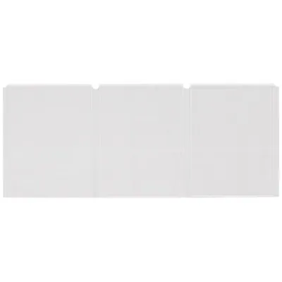 Plexi porte-affiches, triple pochettes transparent 71 x 30,5 cm - Porte-affiches à suspendre