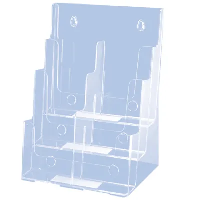 Porte-brochures 2 x 3 cases 1/3 A4 - Porte-brochures de comptoir