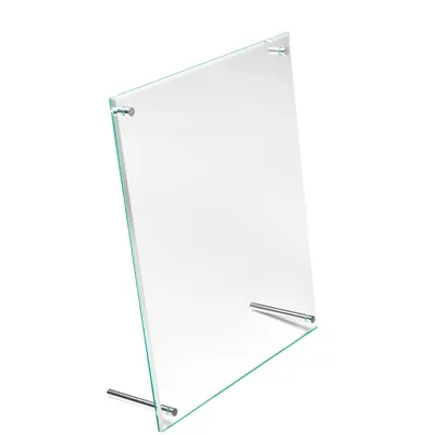 Cadre photo/affiche à poser - Porte-visuels de comptoir