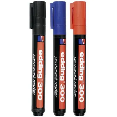 Marqueurs indélébiles ogive E 300 - Marqueurs