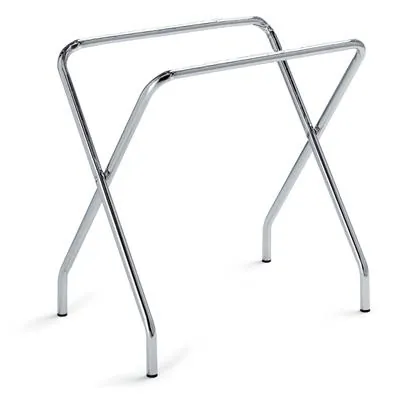 Pied soldeur corbeille métal chromé 84 x 52 x 70 cm - Pied panier soldeur - Bacs soldeurs, Bacs de fouille