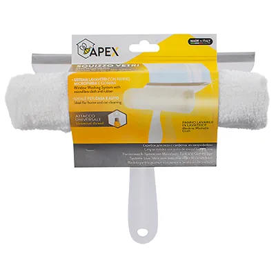 Mouilleur lave-vitres microfibre + raclette - Lavage vitres-4