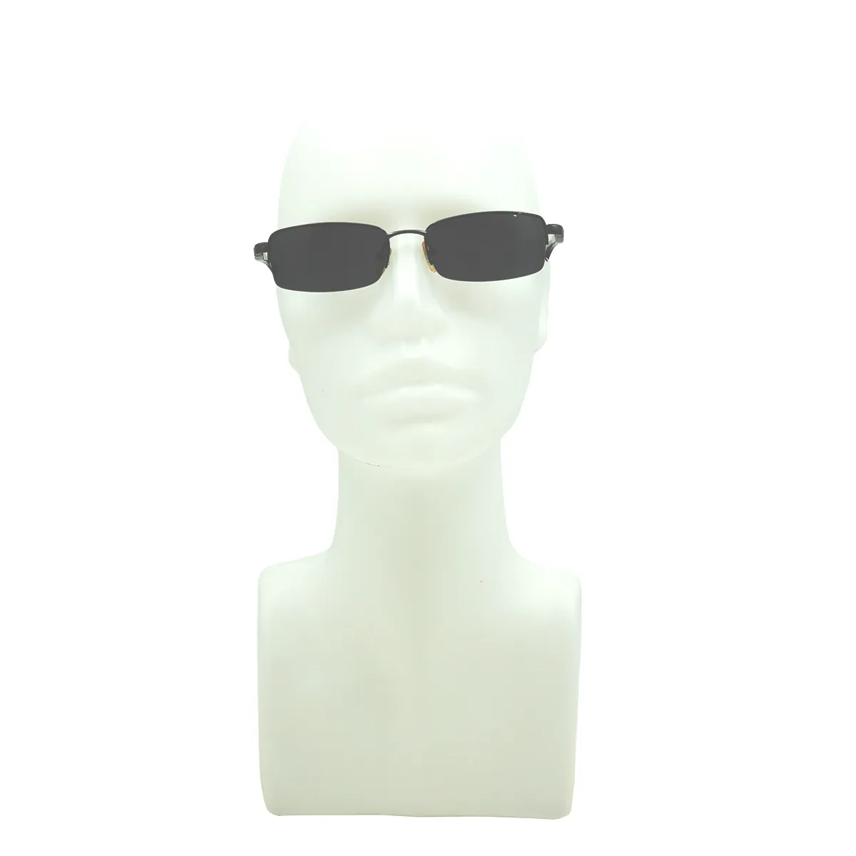 Tête mannequin femme plastique H 38 cm - Tête pour perruque, chapeau - Blanc - Têtes-4