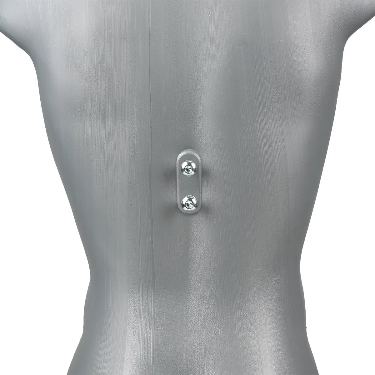 Buste homme plastique H 87 cm - Gris - Bustes ECO-3