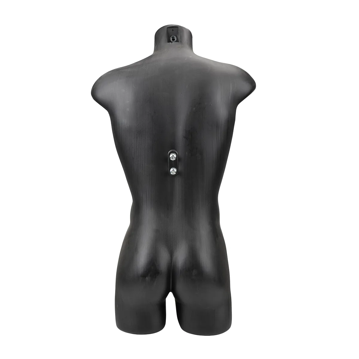Buste homme plastique H 87 cm - Torse homme plastique - Noir - Bustes ECO-2