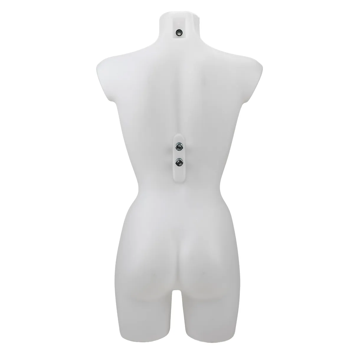 Buste femme plastique H 82 cm - Torse femme plastique - Blanc - Bustes ECO-2