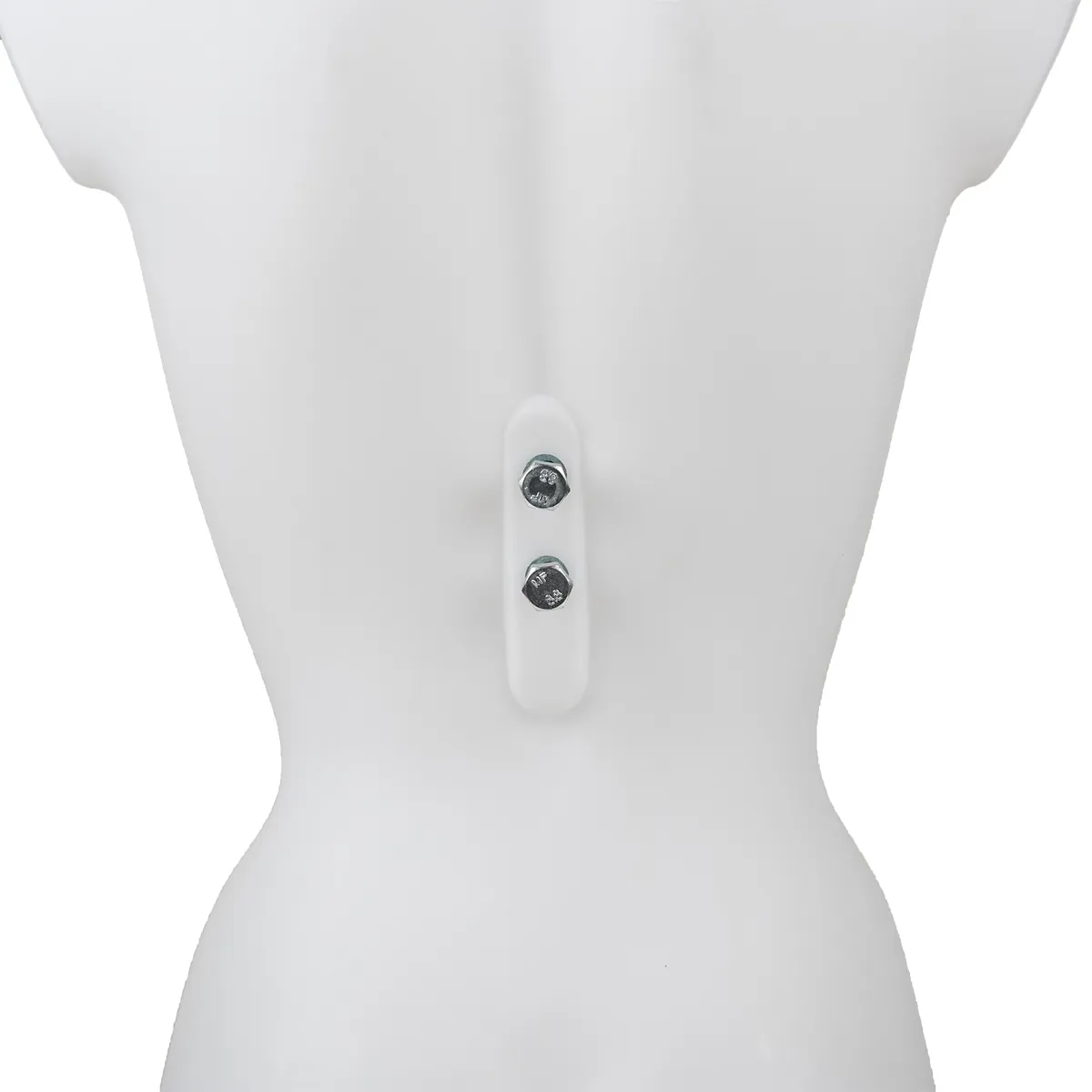 Buste femme blanc plastique H 82 cm - Bustes ECO-3