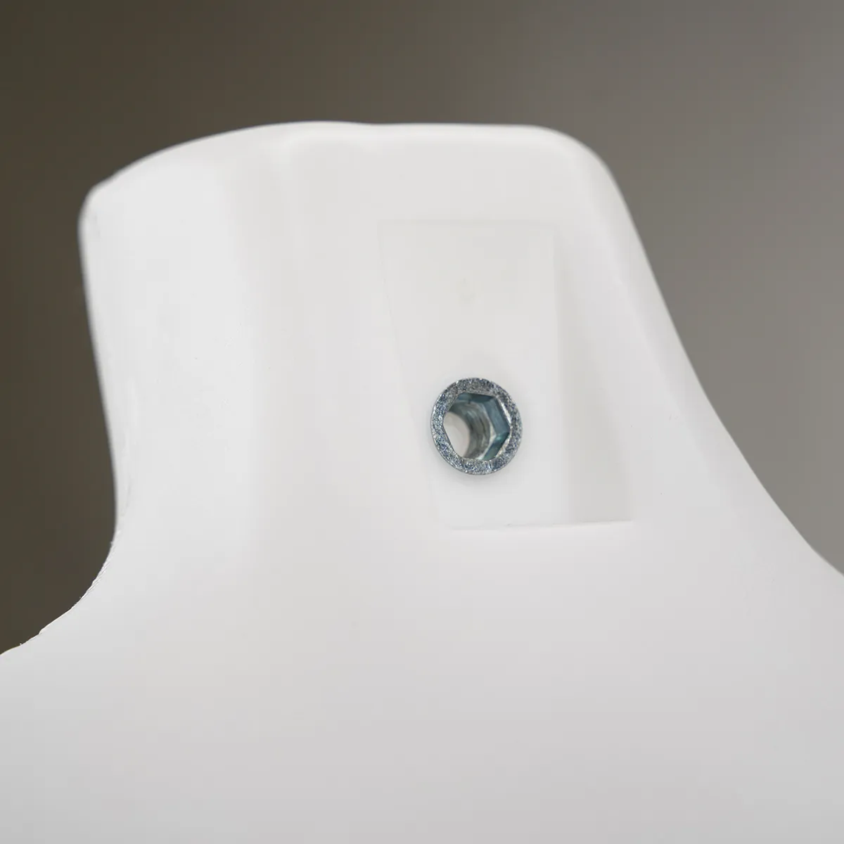 Buste femme plastique H 82 cm - Torse femme plastique - Blanc - Bustes ECO-5