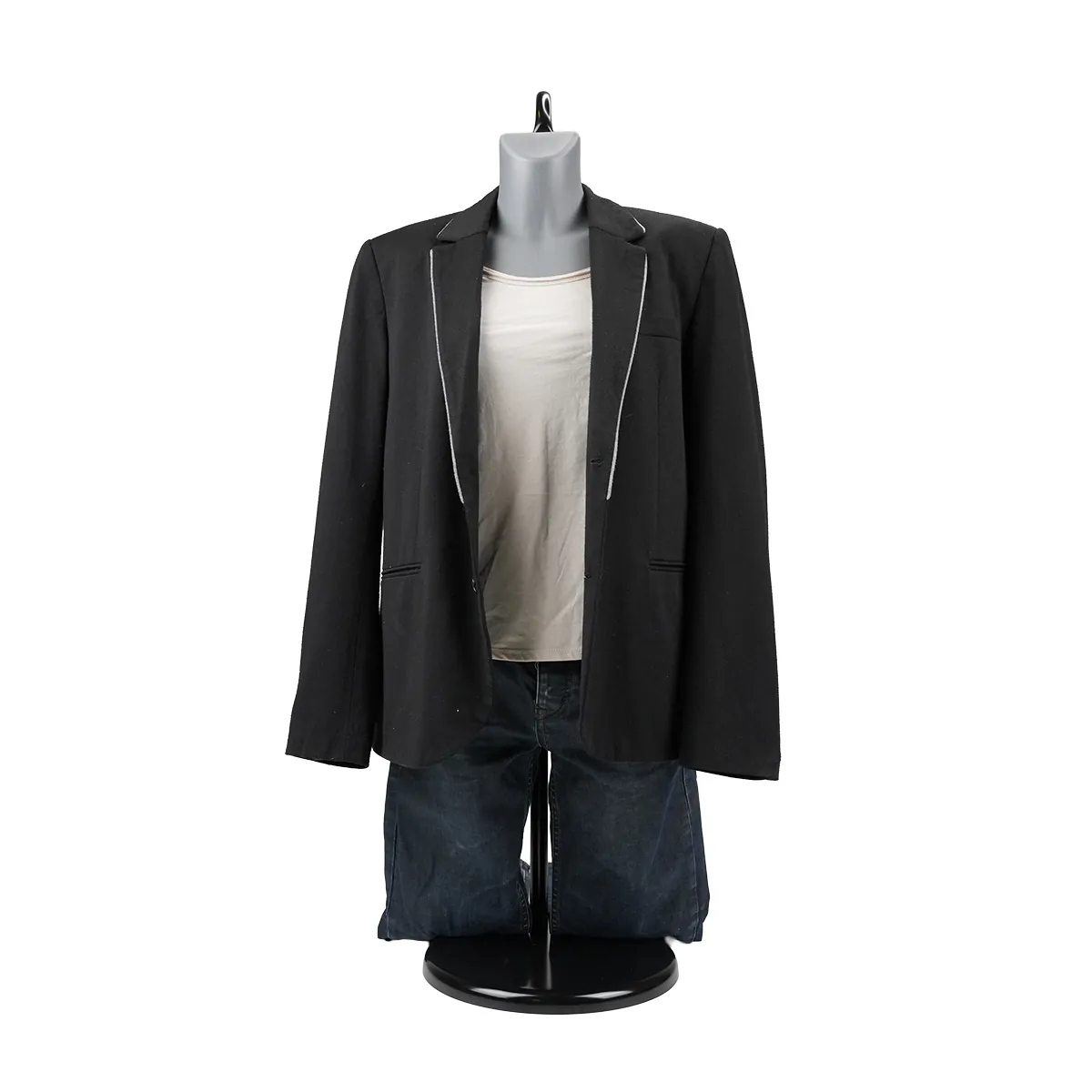 Buste femme plastique H 82 cm - Gris - Bustes ECO-6