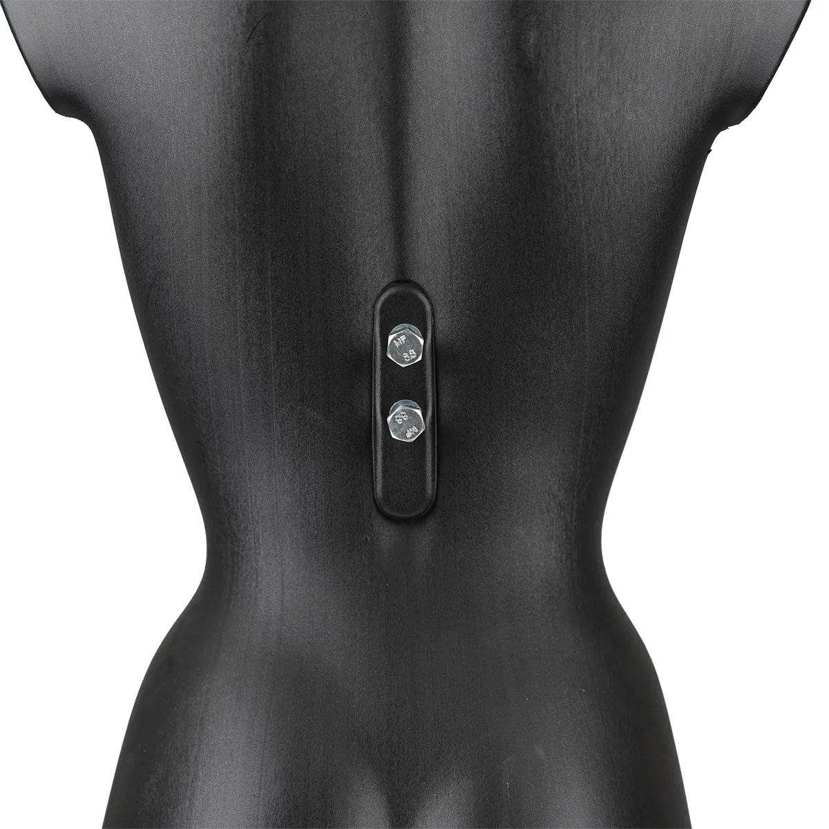 Buste femme plastique H 82 cm - Torse femme plastique - Noir - Bustes ECO-3