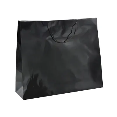 Sacs pelliculés brillants - Sacs pelliculés poignées cordelette