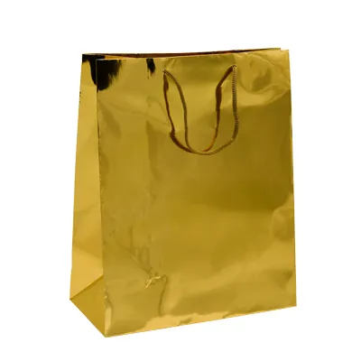 Sacs pelliculés brillants - Sacs pelliculés poignées cordelette