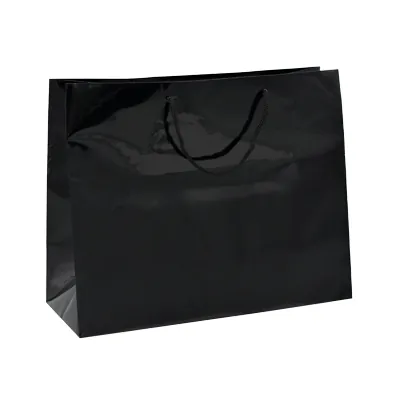 Sacs pelliculés brillants - Sacs pelliculés poignées cordelette