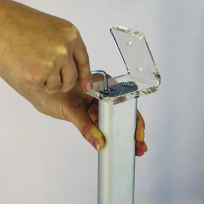 Présentoir brochures A4 sur pied - Porte-brochures sur pied-3