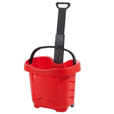 Panier libre-service à roulettes - Paniers magasin