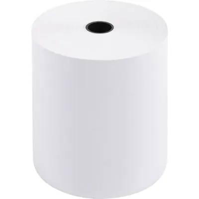 Bobine thermique - Rouleau TPE - Papier thermique 80 x ø 70 mm x L 72 m, mandrin 12 mm Exacompta - Lot de 5 - Rouleaux TPE, Bobines thermiques