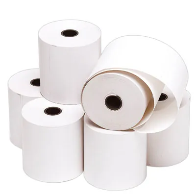 Bobine thermique - Rouleau TPE - Papier thermique 80 x ø 70 mm x L 72 m, mandrin 12 mm Exacompta - Lot de 5 - Rouleaux TPE, Bobines thermiques-2