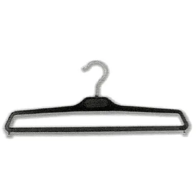 Cintre pantalon noir plastique 38 cm - Cintre porte pantalon - Lot de 50 - Cintres plastique