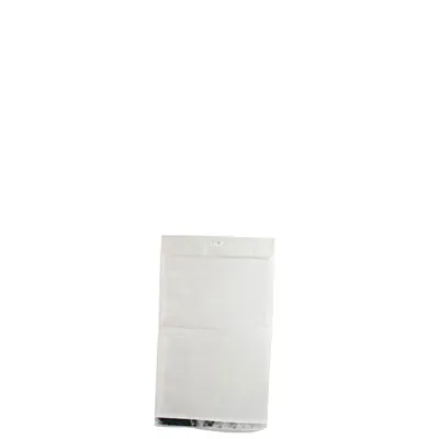 Sachet plastique transparent avec rabat adhésif et trou européen 8x12cm PP 60µ - Sachet de conditionnement - Lot de 100 - Sacs rabats adhésifs
