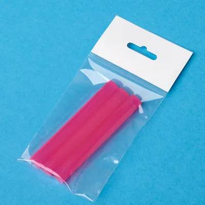 Sachet plastique transparent avec rabat adhésif et trou européen 8x12cm PP 60µ - Sachet de conditionnement - Lot de 100 - Sacs rabats adhésifs-1