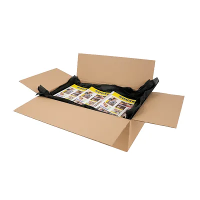 Caisse carton - Caisse américaine carton hauteur variable - carton simple cannelure 60 x 40 x 10/20 cm – Lot de 10 - Caisses américaines cartons-2
