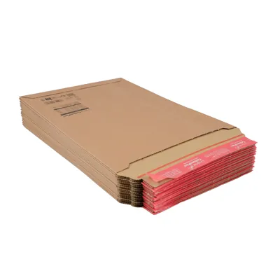 Pochette d’envoi colis rigide carton brun 290x400 mm auto-adhésive FSC – Paquet de 20 - Pochettes d'envoi colis-3