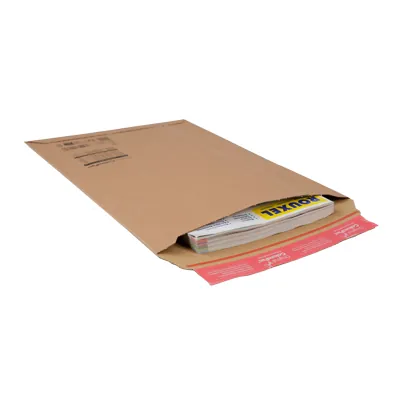 Pochette d’envoi colis rigide carton brun 290x400 mm auto-adhésive FSC – Paquet de 20 - Pochettes d'envoi colis-4