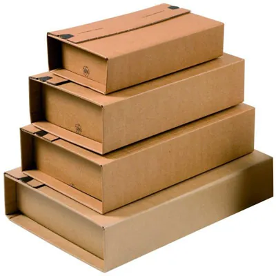 Carton d'expédition avec bande adhésive Brun 32,8x20xH<=10 cm - Boîte carton - Lot de 20 - Cartons d'expédition, Boîtes carton