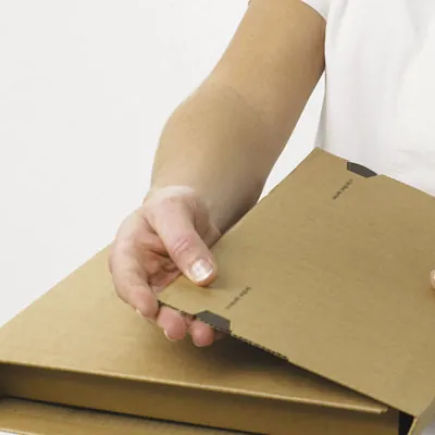 Carton d'expédition universel Brun Format C4 32,5x26cm - Boîte carton - Lot de 20 - Cartons d'expédition, Boîtes carton-1