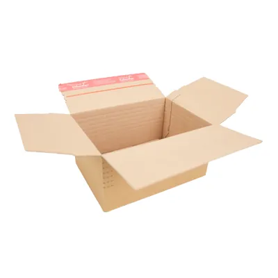 Carton d'expédition à hauteur variable Brun 22,9 x 16,4 x 5/11,5 cm - Boîte carton - Lot de 10 - Cartons d'expédition, Boîtes carton-6