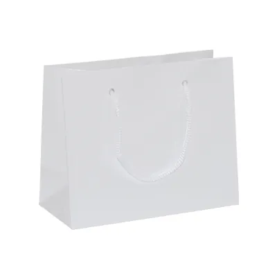 Sacs pelliculés brillants - Sacs pelliculés poignées cordelette