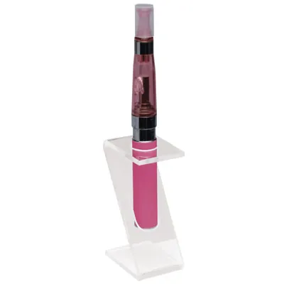 Présentoir plexi en Z 1 compartiment pour stylo - Porte-stylo - Lot de 10 - Présentoirs stylos-1