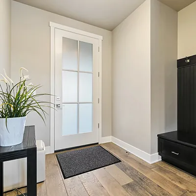 Tapis d'entrée Cahors gris/noir 60 x 80 cm - Tapis-3