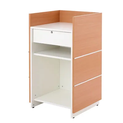 Façade décorative haute pour comptoir hêtre 55 x 97 cm - Comptoirs Boutique-3