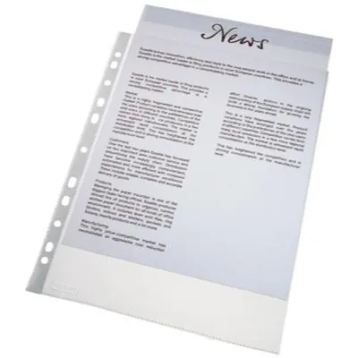 Pochettes économiques perforées - Protèges-documents, Porte-vues