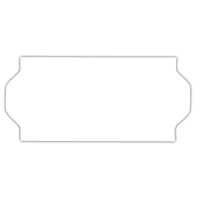 Étiquette blanche 26 x 12 mm amovible pour étiqueteuse - 10 rouleaux de 1500 - Étiquettes pour étiqueteuses