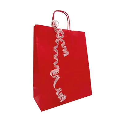 Bolduc blanc coeurs rouges Malo 10 mm x 225 m - Ruban cadeau - Bolducs imprimés et à motifs-3