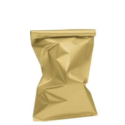 Pochette cadeau métallisée or 15 x 25 cm - Sachet cadeau or - Lot de 50 - Pochettes cadeaux métallisées