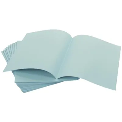 Chemise dossier cartonnée A4 220g 24 x 32 cm Exacompta Forever - Bleu clair - Lot de 100 - Chemises à élastique, Chemises dossier