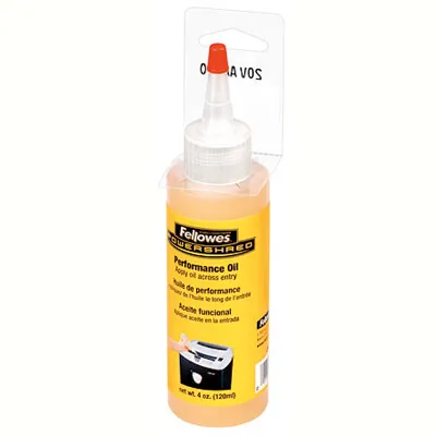 Huile lubrifiante pour destructeur de documents Fellowes - 120 ml - Destructeurs de documents