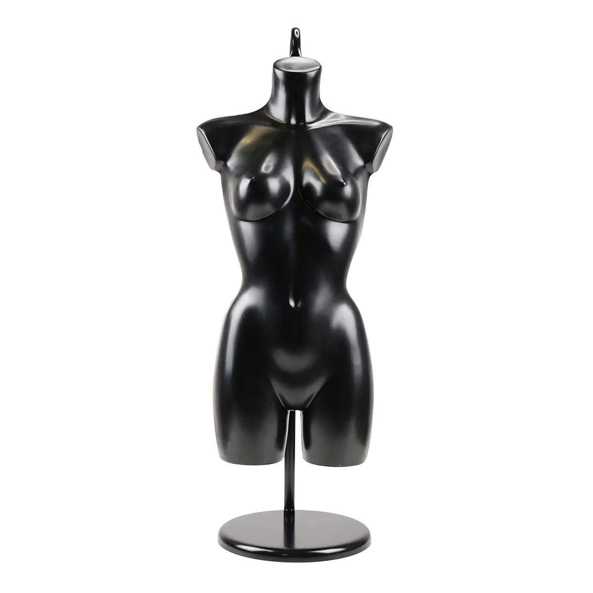 Pied pour buste fixation nuque H 110 à 197 cm Acier - Noir - Bustes SOLO-5