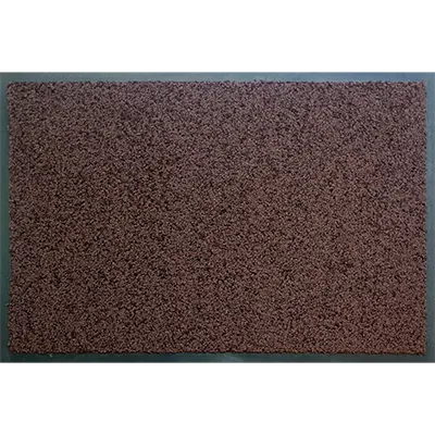 Tapis d'entrée Mirande marron 60 x 80 cm, ép 9 mm - Tapis