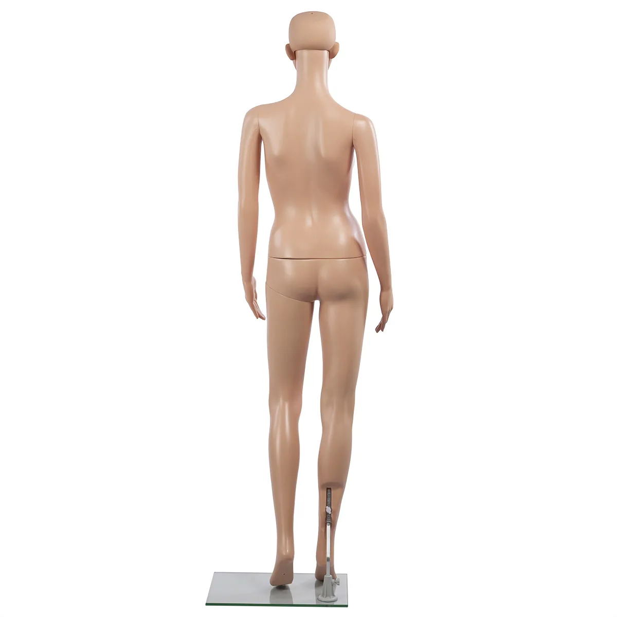Mannequin femme sans perruque H 176 cm Plastique - Chair - Mannequins plastique sans perruque-2