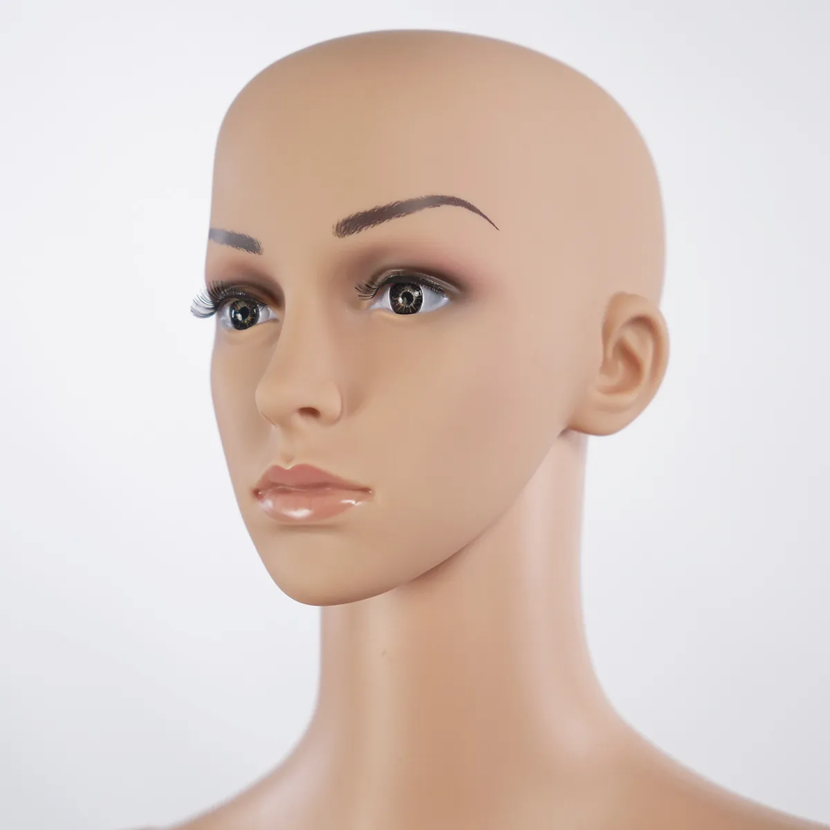 Mannequin femme sans perruque H 176 cm Plastique - Chair - Mannequins plastique sans perruque-9