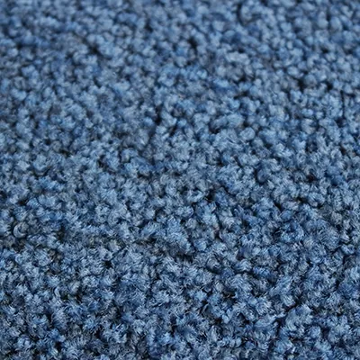 Tapis d'entrée absorbant pour trafic important Queyras 60 x 80 cm - Bleu - Tapis-1