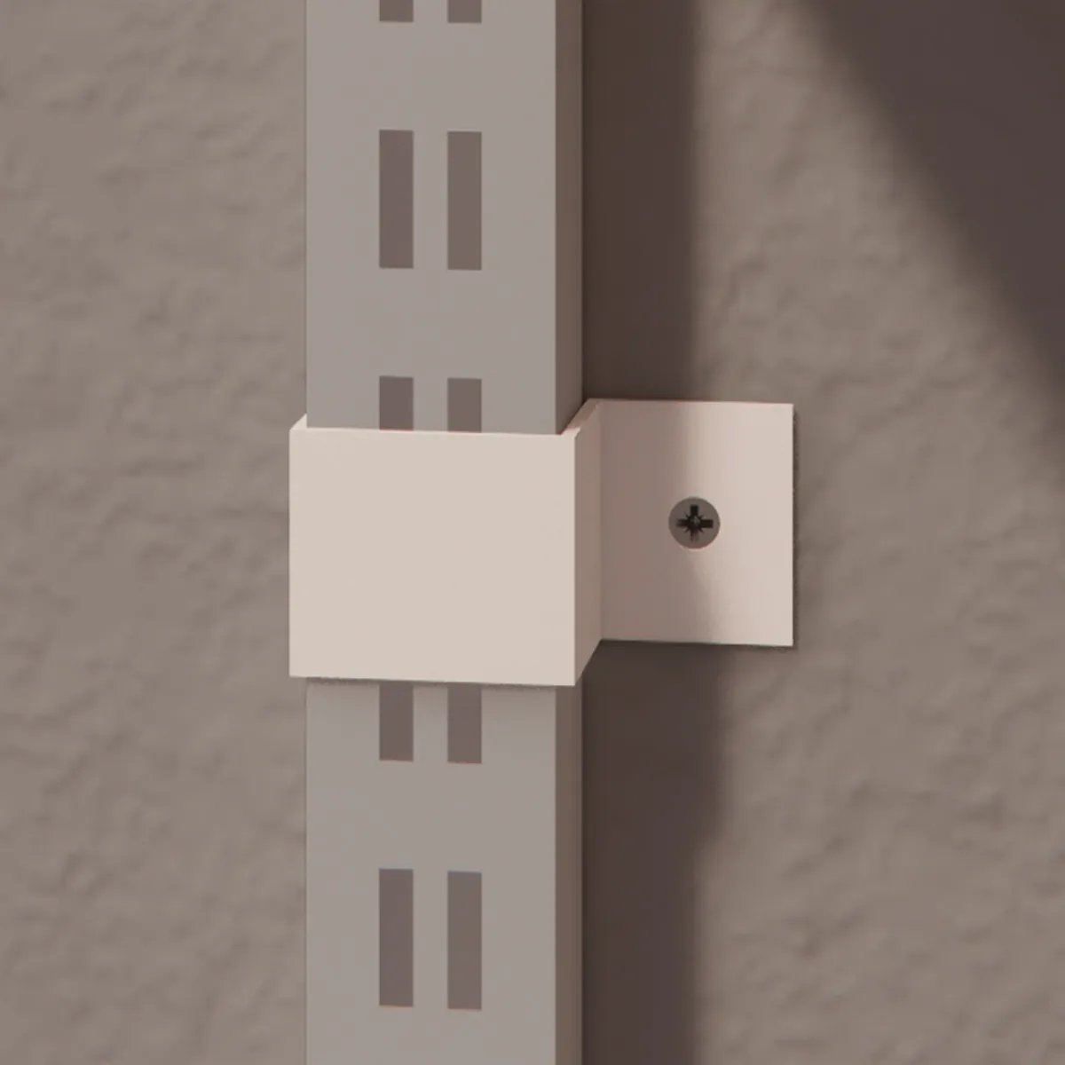 Fixation murale de sécurité pour ligne Square blanc sablé - Ligne Square 25 blanc