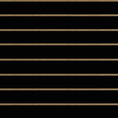 Panneaux rainurés Noirs, entraxe 15 cm - Panneaux rainurés